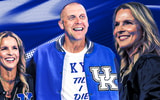 Lee Anne Pope stands by husband Mark Pope as he embarks on his first season at Kentucky, a full-circle moment for them both - Photos and illustration by Kentucky Sports Radio