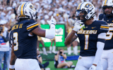 Missouri WRs Luther Burden and Theo Wease