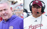 LSU HC Brian Kelly, Texas A&M HC Mike Elko