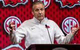 Arkansas head coach John Calipari at SEC Media Days