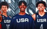 Nate Ament, Caleb Wilson, and Koa Peat afi