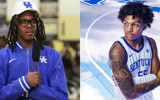 Jasper Johnson and Acaden Lewis (Photos via Dylan Ballard and UK Athletics)