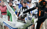 Kentucky WR Dane Key makes a tough catch at Tennessee