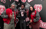 South Carolina WR target Donovan Murph pictured during a visit (Photo: Donovan Murph | X)