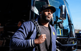 Michigan Wolverines football head coach Sherone Moore is the second-youngest head coach in the Big Ten. (Photo by Junfu Han / USA TODAY NETWORK via Imagn Images)