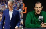 Former Kentucky HC John Calipari and Baylor HC Scott Drew
