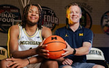 Michigan basketball coach Dusty May landed a pledge from Trey McKenney out of Orchard Lake St. Mary's. Photo: Michigan basketball