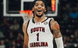 South Carolina basketball guard Jacobi Wright (Jackson Randall/Gamecock Central)