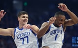 Kentucky guards Kerr Kriisa and Lamont Butler - Dr. Michael Huang, Kentucky Sports Radio