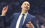 Mark Pope during Kentucky's win over Bucknell - Dr. Michael Huang, Kentucky Sports Radio