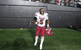 South Carolina football running back Rocket Sanders during the Gamecocks' big win over Vanderbilt. Photo by: CJ Driggers | GamecockCentral