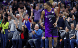 Sacramento Kings guard De'Aaron Fox - Sergio Estrada, Imagn Images