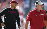 Alabama HC Kalen DeBoer and Oklahoma HC Brent Venables