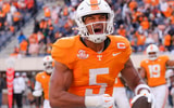 Tennessee wide receiver Bru McCoy. Credit: Angelina Alcantar/News Sentinel / USA TODAY NETWORK via Imagn Images