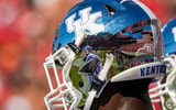 Kentucky football chrome helmets at Sanford Stadium, Dale Zanine, Imagn Images