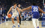 Kerr Kriisa against a Georgia State defender - Dr. Michael Huang, Kentucky Sports Radio