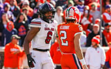 South Carolina's Dylan Stewart and Clemson's Cade Klubnik (Photo: Katie Dugan | GamecockCentral.com)