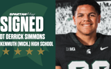 Michigan State DT commit Derrick Simmons.