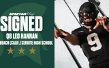 Michigan State QB commit Leo Hannan.