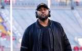 Sherrone Moore, Michigan coach, is likely to miss games in 2025.  - © Junfu Han / USA TODAY NETWORK via Imagn Images
