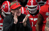 Georgia HC Kirby Smart at the SEC Championship