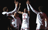 South Carolina basketball post player Nick Pringle. (Photo by Katie Dugan/Gamecock Central)