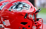 New Mexico Football Helmet, Wallace Unamba