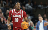 Alabama forward Mo Dioubate
