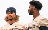 Colorado QBs Julin Lewis, Shedeur Sanders