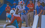 South Carolina football transfer portal target Tru Edwards. Photo credit: Josh McDaniel | Louisiana Tech Athletics