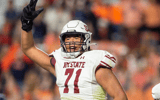 New Mexico State OT Shiyazh Pete