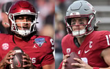 Oklahoma QBs Michael Hawkins, John Mateer