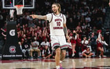 South Carolina basketball senior wing Myles Stute. Photo by Katie Dugan | GamecockCentral
