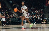 South Carolina women's basketball player Joyce Edwards vs. Texas A&M on Jan. 9, 2025 (Jackson Randall | GamecockCentral.com)