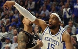 Kentucky forward Ansley Almonor shoots a three - Dr. Michael Huang, Kentucky Sports Radio