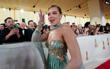 Hailee Steinfeld Josh Allen billboard engagement