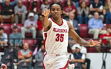 Alabama forward Derrion Reid