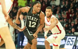 Chris Youngblood guards Josh Hubbard