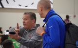 John Calipari (left) and Mark Pope - Zack Geoghegan, Kentucky Sports Radio