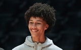 Five-start recruit Nate Ament at the NCAA college basketball game between Tennessee Kentucky on Tuesday, Jan. 28, 2025, in Knoxville, Tenn. - © Saul Young/News Sentinel / USA TODAY NETWORK via Imagn Images