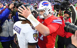 Buffalo Bills QB Josh Allen and Baltimore Ravens QB Lamar Jackson