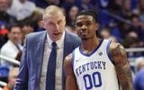 Mark Pope (left) and Otega Oweh - Dr. Michael Huang, Kentucky Sports Radio