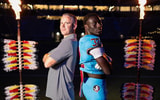 Florida State signee Ousmane Kromah with Head Coach Mike Norvell on his official visit (via @therealonlyous on Instagram)