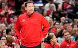 Ohio State head coach Kevin McGuff looks on during a game against Nebraska. (Photo by Adam Cairns/Columbus Dispatch)