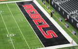 UNLV Rebels logo in the end zone