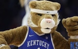 The Kentucky Wildcat mascot, via Dr. Michael Huang, KSR