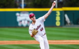 South Carolina baseball lefty Wyatt Evans. Photo by: Katie Dugan | GamecockCentral