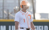 Tennessee infielder Dean Curley: Caitie McMekin/News Sentinel / USA TODAY NETWORK via Imagn Images