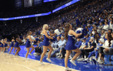 Kentucky dance team members perform at Rupp Arena - Dr. Michael Huang, Kentucky Sports Radio