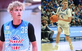 Collin Chandler: Left (Photo via On3), Right (Photo by Dr. Michael Huang, Kentucky Sports Radio)